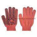 Gants et mitaines en plastique acrylique DOT en caoutchouc chaud